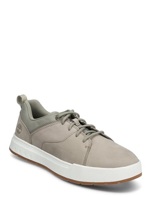 Timberland Maple Grove Low Lace Up Sneaker Light Taupe Full Grain Timberland Cream