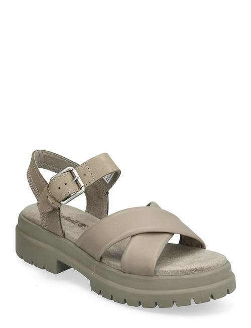 London Vibe Backstrap Sandal Light Taupe Full Grain Timberland Khaki