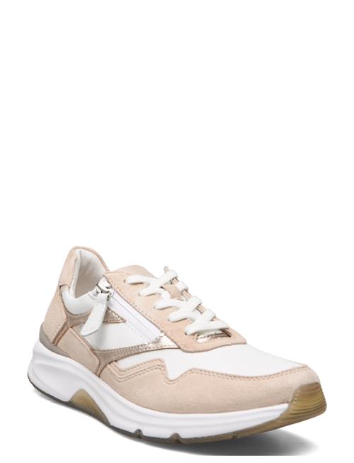 Se Gabor Rollingsoft Sneaker Gabor Beige ved Booztlet