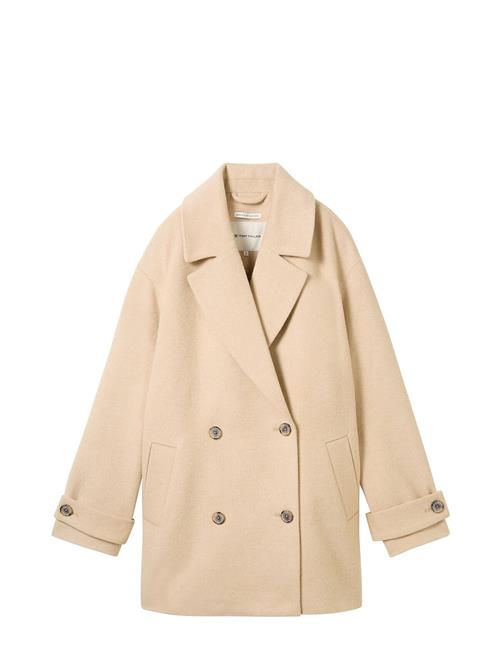 Tom Tailor Short Coat Tom Tailor Beige