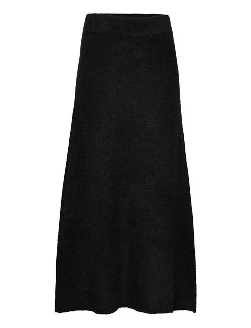 Fure Fluffy Knit Skirt HOLZWEILER Black