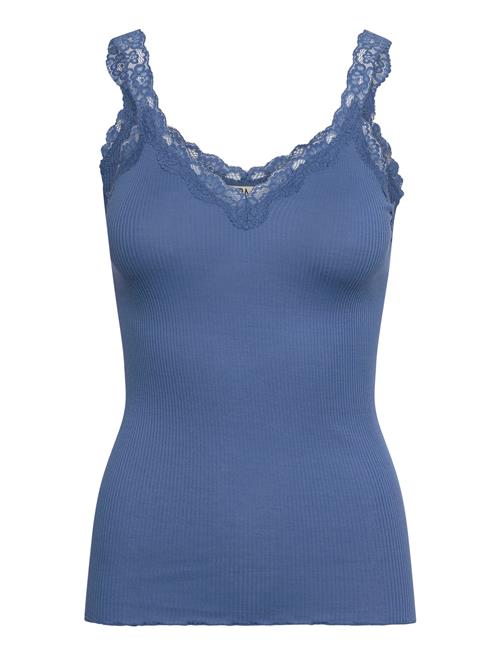 Se RM By Rosemunde Rmwbalta Modal Sl V-Neck Top RM By Rosemunde Blue ved Booztlet