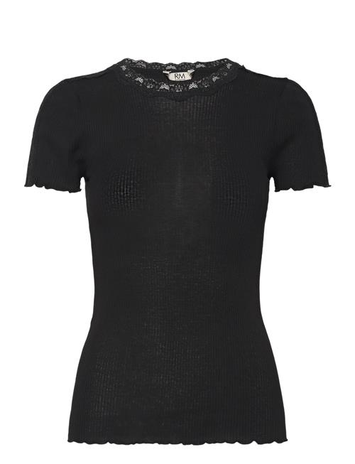 Se RM By Rosemunde Rmwbea Lace Ss Top RM By Rosemunde Black ved Booztlet