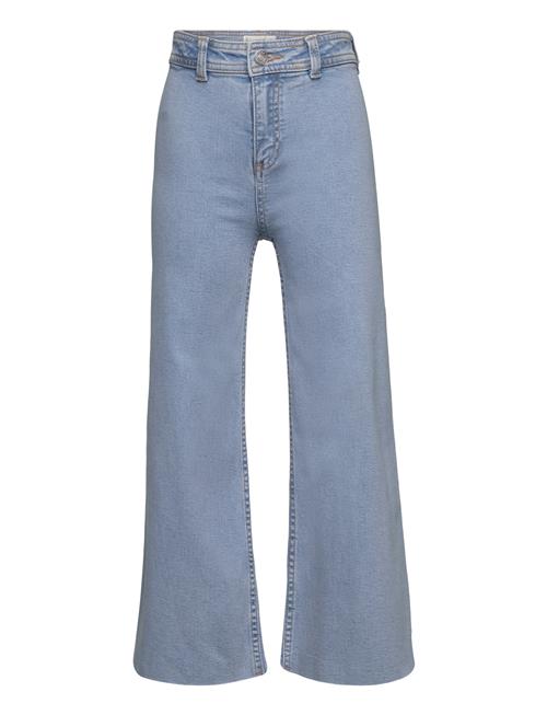 Mango Jeans Culotte High Waist Mango Blue