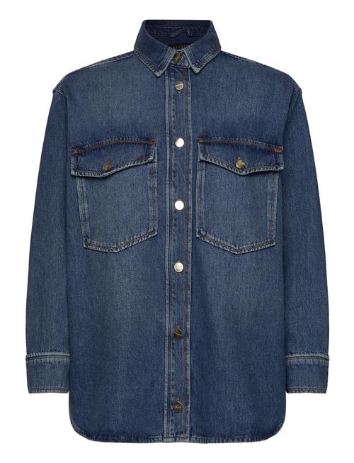 AllSaints Alba Over D Shirt AllSaints Blue