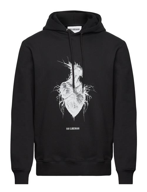 HAN Kjøbenhavn Heart Monster Regular Hoodie HAN Kjøbenhavn Black