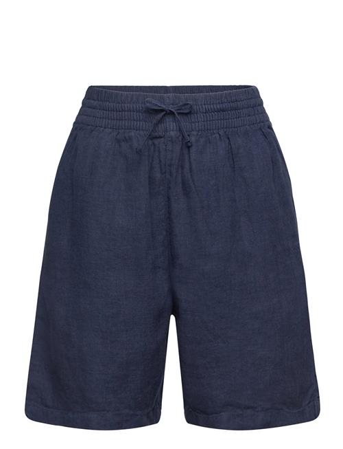 Relaxed Linen Shorts GANT Blue