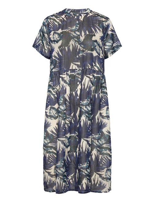 Aliyall Midi Dress Ss Lollys Laundry Blue