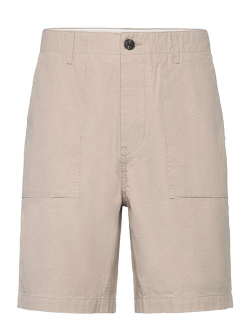 Knowledge Cotton Apparel Flint Wide Slub Yarn Shorts - Gots/ Knowledge Cotton Apparel Beige