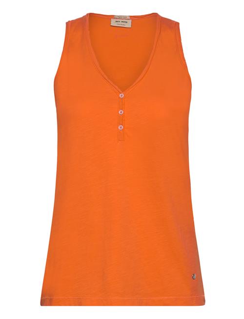 Se MOS MOSH Mmastin Basic Tank Top MOS MOSH Orange ved Booztlet