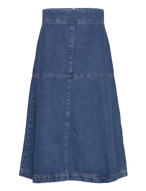 Denim Lunar Skirt Mads Nørgaard Blue