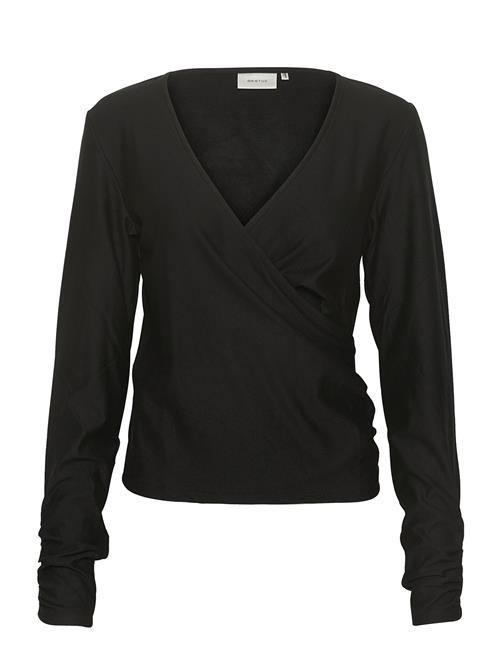 Gestuz Rifagz Wrap Top Gestuz Black