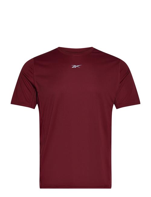 Reebok Performance Running Ss Speedwick Tee Reebok Performance Burgundy