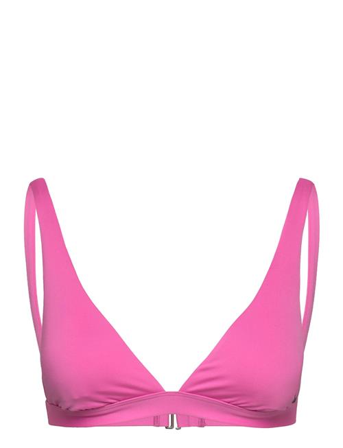 Se NIKE SWIM Nike Essential Bralette Bikini Top NIKE SWIM Pink ved Booztlet