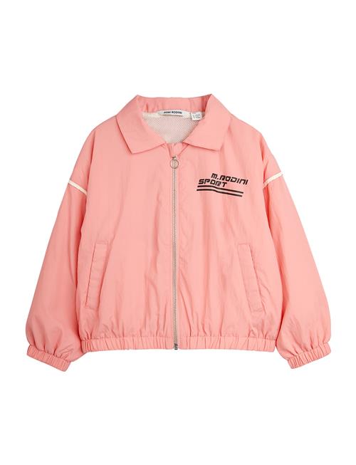 Mini Rodini Weight Lifting Sp Jacket Mini Rodini Pink