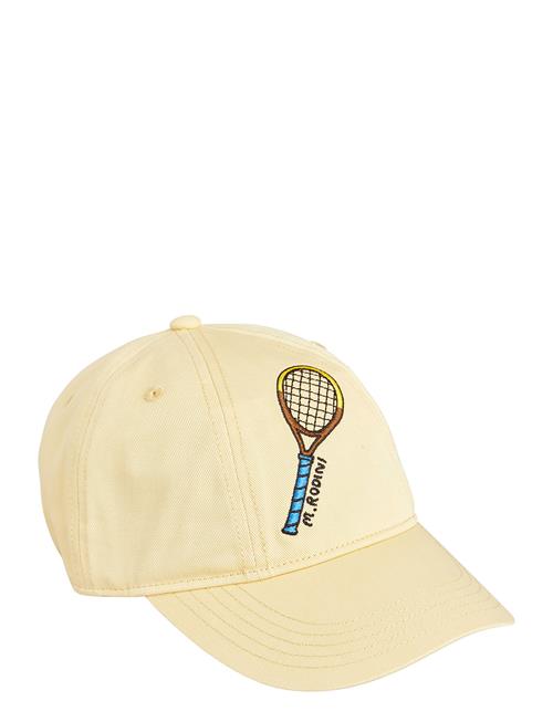 Se Mini Rodini Tennis Emb Cap Mini Rodini Yellow ved Booztlet