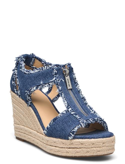 Michael Kors Berkley Mid Wedge Michael Kors Blue