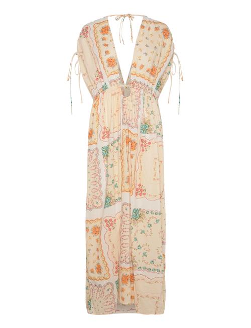 Stella Nova Cotton Tissue Printed Maxi Dress Stella Nova Patterned