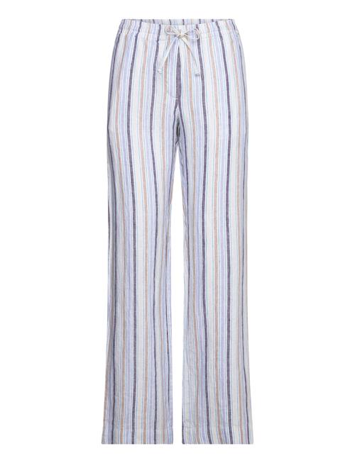 Se Samsøe Samsøe Hoys Straight String Pants 14329 Samsøe Samsøe Patterned ved Booztlet