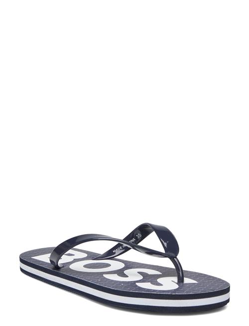 Se BOSS Flip Flops BOSS Navy ved Booztlet