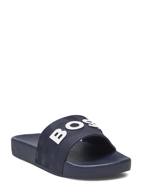 BOSS Aqua Slides BOSS Navy