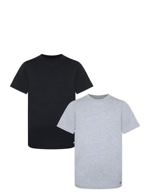 Nhb Boys 2Pk Crew Undershirt Nike Black