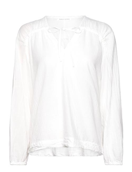 Rabens Saloner Cotton Blouse - Roxy Rabens Sal R White