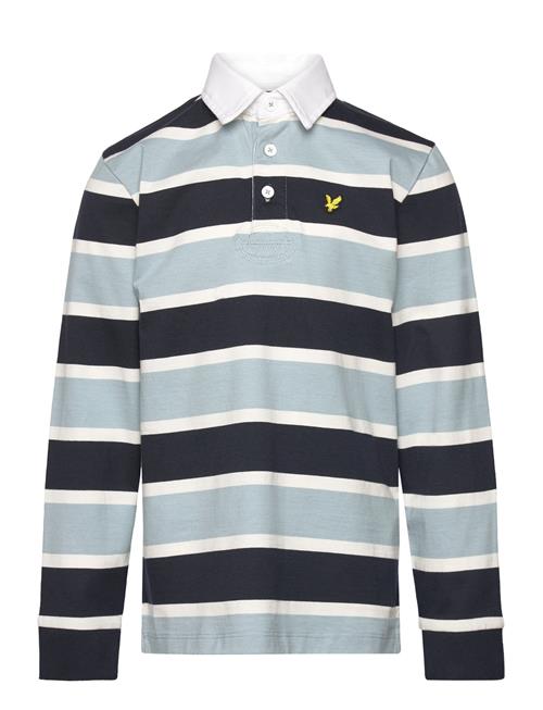 Lyle & Scott Stripe Rugby Shirt Lyle & Scott Blue