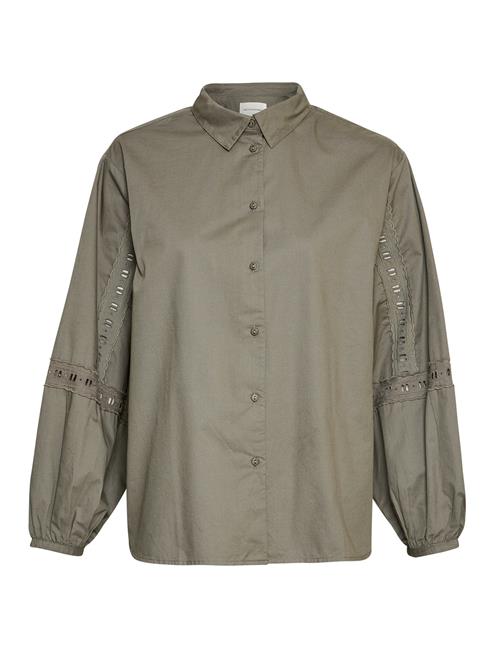 MSCH Copenhagen Mschjeovana Petronia Shirt MSCH Copenhagen Khaki