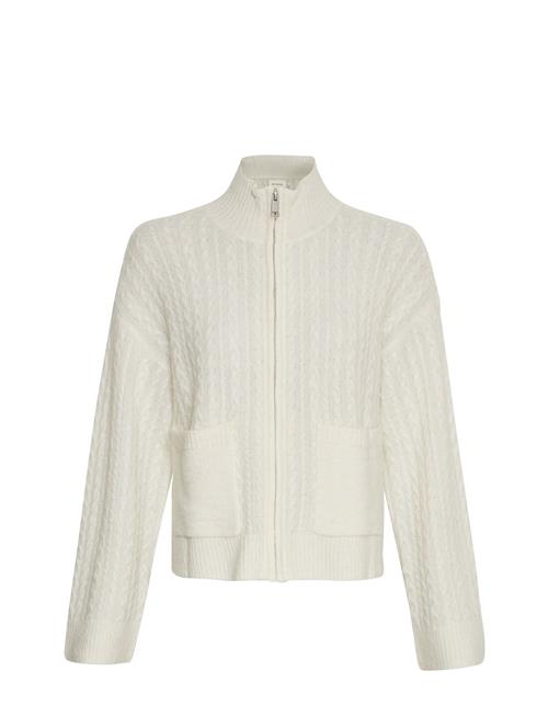 MSCH Copenhagen Mschblithe Hope Zip Cardigan MSCH Copenhagen Cream