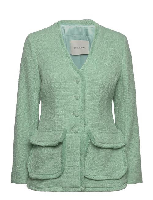 Malina Norma Fitted Boucle Blazer Malina Green