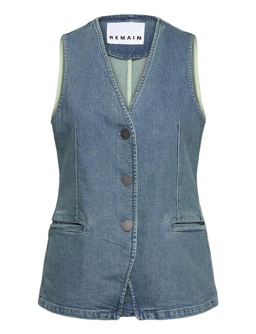 Denim Waistcoat REMAIN Birger Christensen Blue