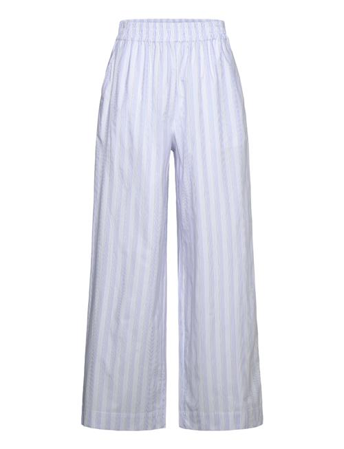 REMAIN Birger Christensen Striped Wide Pants REMAIN Birger Christensen Blue