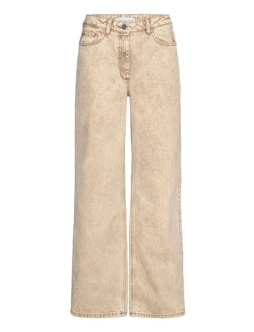 REMAIN Birger Christensen Special Yoke Denim Pants REMAIN Birger Christensen Beige