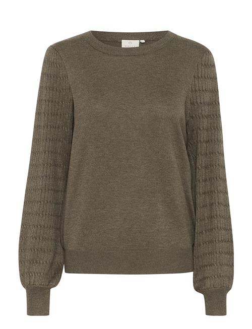 Se Kaffe Kananna Pullover Kaffe Brown ved Booztlet