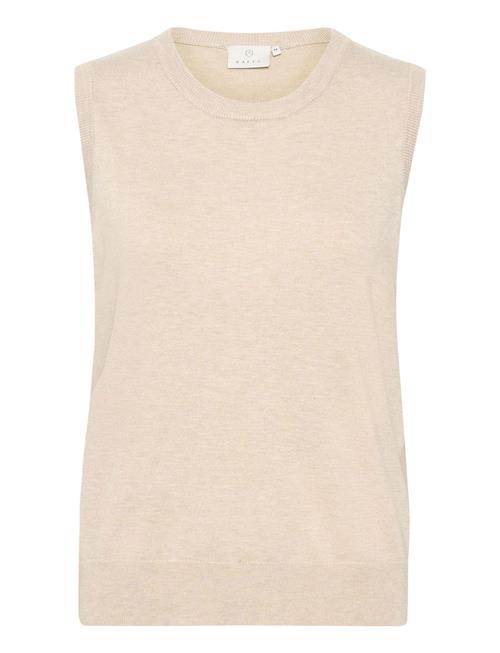 Kaffe Kalizza Knit Slipover Kaffe Cream