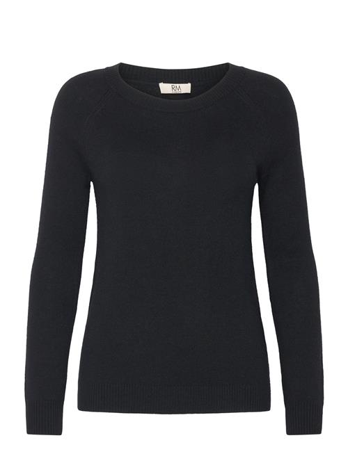 Se RM By Rosemunde Rmwsofia Wool Crew-Neck Knit RM By Rosemunde Black ved Booztlet