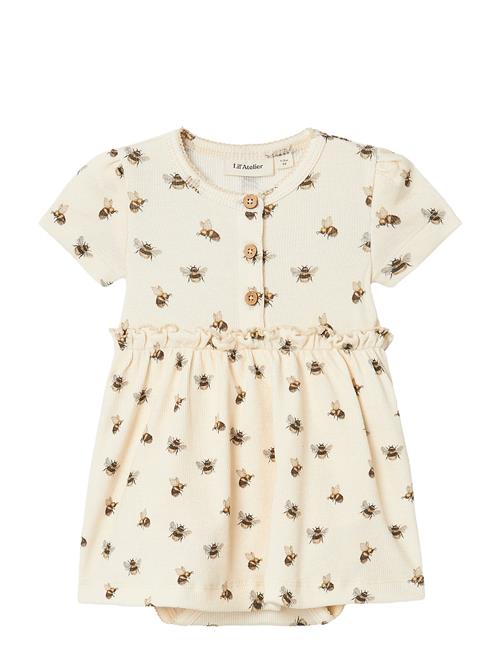 Lil'Atelier Nbfgavo Kin Ss Body Dress Lil Lil'Atelier Cream