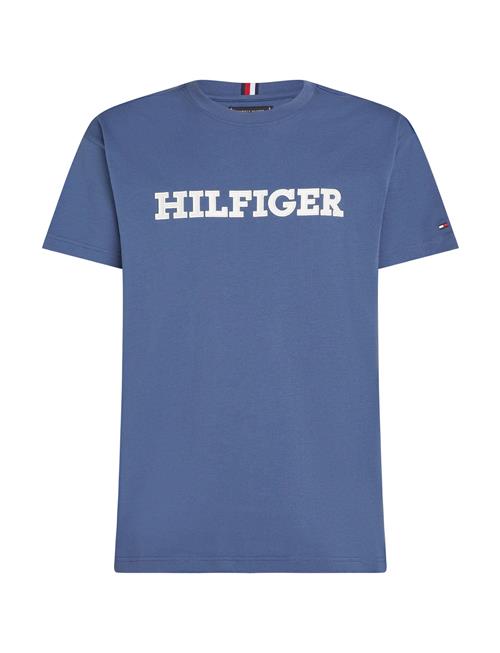 Tommy Hilfiger Twill Embroidery Monotype Tee Tommy Hilfiger Blue