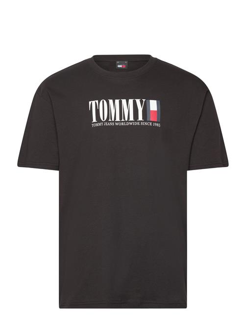 Tommy Jeans Tjm Reg Tommy Dna Flag Tee Ext Tommy Jeans Black