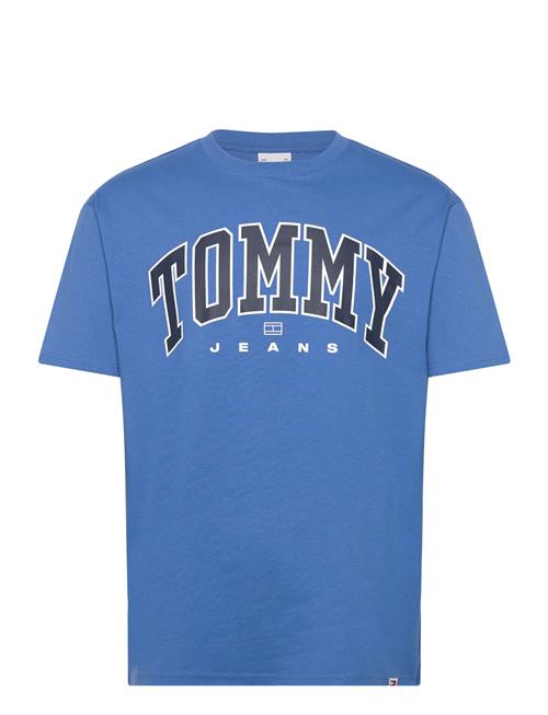 Tjm Reg Arch Varsity Tee Ext Tommy Jeans Blue