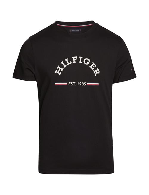 Se Tommy Hilfiger Rwb Arch Gs Tee Tommy Hilfiger Black ved Booztlet