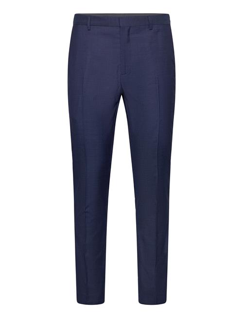 Birdseye Wool Slim Pants Calvin Klein Blue