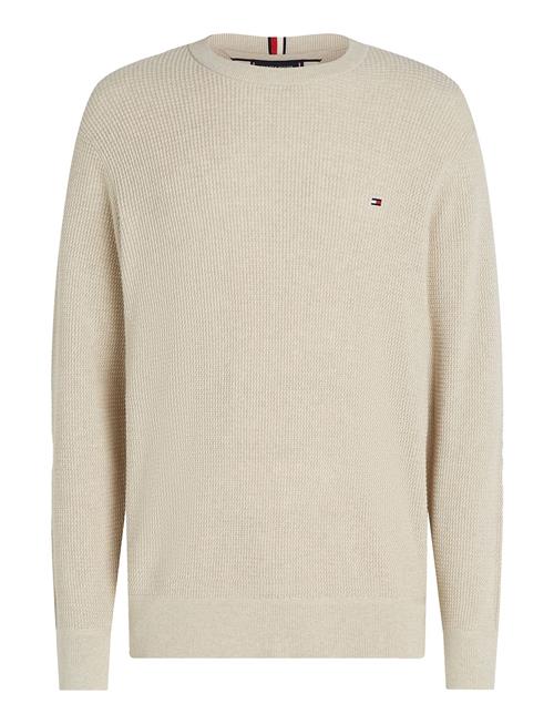 Tommy Hilfiger Refined Structure Crew Nk Tommy Hilfiger Beige