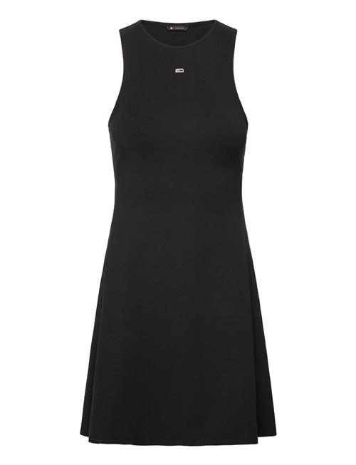 Tommy Jeans Tjw Fit N Flare Tank Dress Tommy Jeans Black