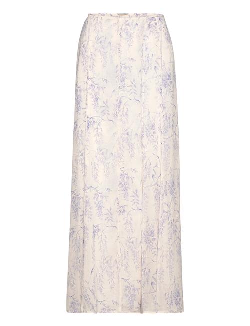 HOLZWEILER Ivy Print Wrap Skirt HOLZWEILER Cream