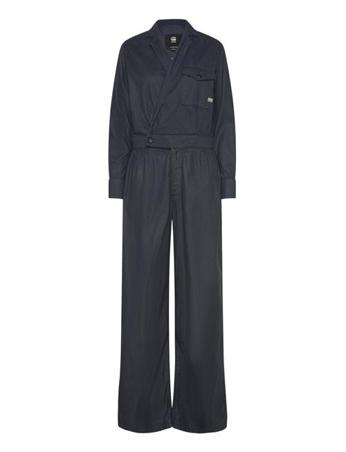 G-Star RAW Tailored Wrap Jumpsuit L\S Wmn G-Star RAW Navy