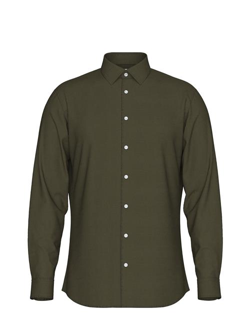 Selected Homme Slhslim-Performance Shirt Ls Noos Selected Homme Green