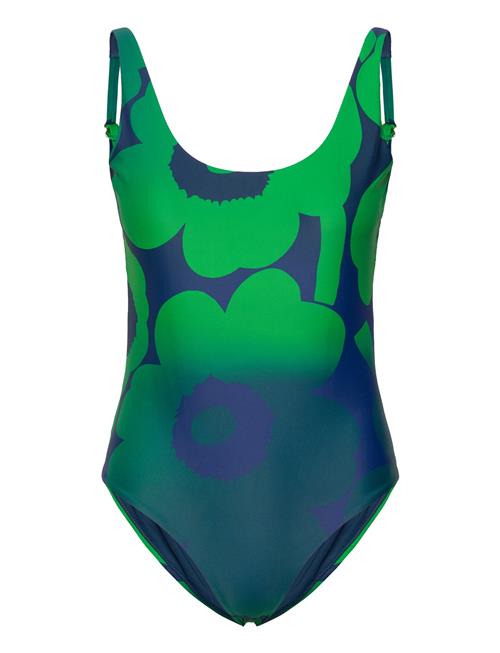 Marimekko Agnetha Unikko Swimsuit Marimekko Green