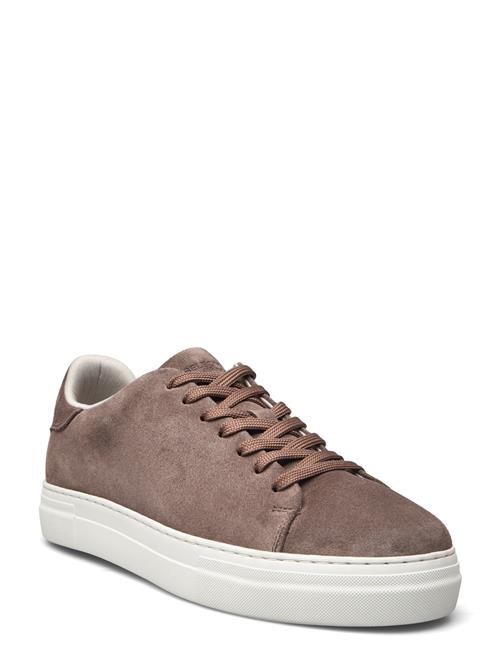 Slhdavid Chunky Suede Sneaker Noos Selected Brown